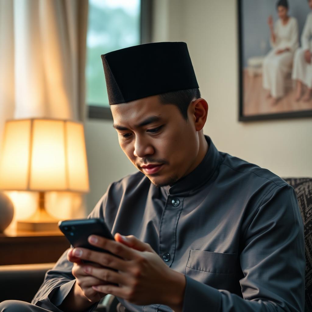 Peserta qurban berfikir